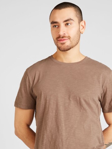 SELECTED HOMME Shirt 'ASPEN' in Brown