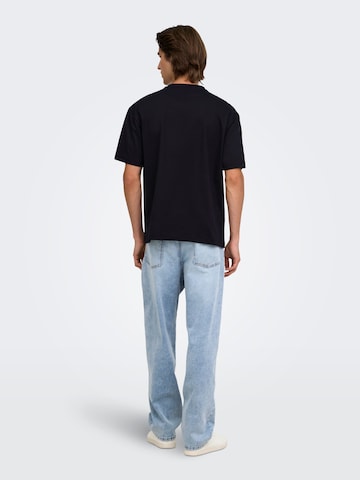 Only & Sons regular Jeans 'ONSFade' i blå