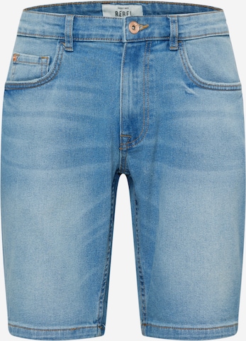 Regular Jeans 'Stockholm' de la Redefined Rebel pe albastru: față