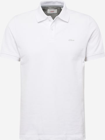 s.Oliver Poloshirt in Weiß: predná strana