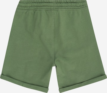 OVS Normalny krój Spodnie w kolorze zielony