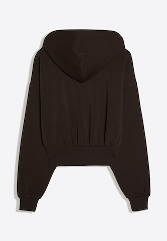 Bershka Tepláková bunda - Hnedá