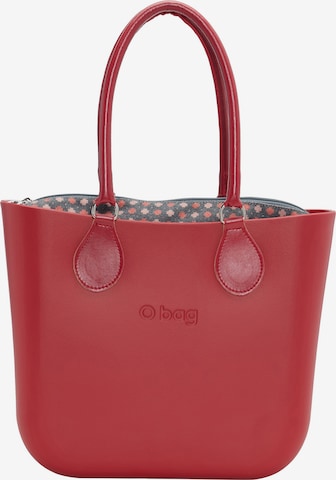 O bag Handtasche in Rot: Vorderseite