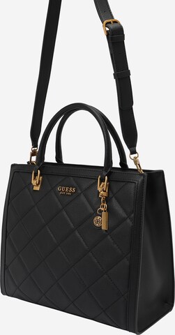 GUESS Handtasche' Abey' in Schwarz