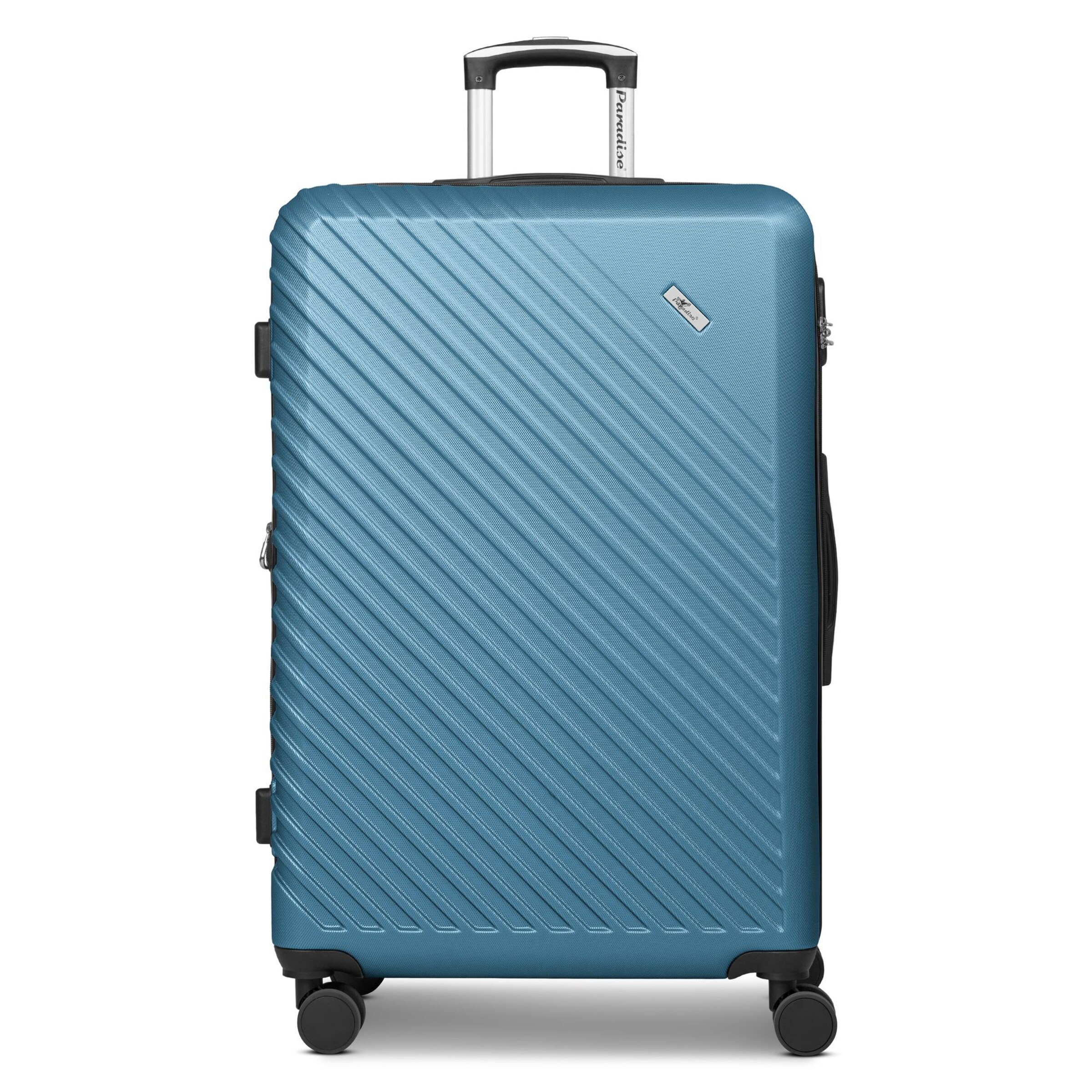 CHECK.IN Trolley 'Paradise 2.0' in Blue: front