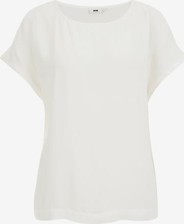 WE Fashion Blouse in White: front