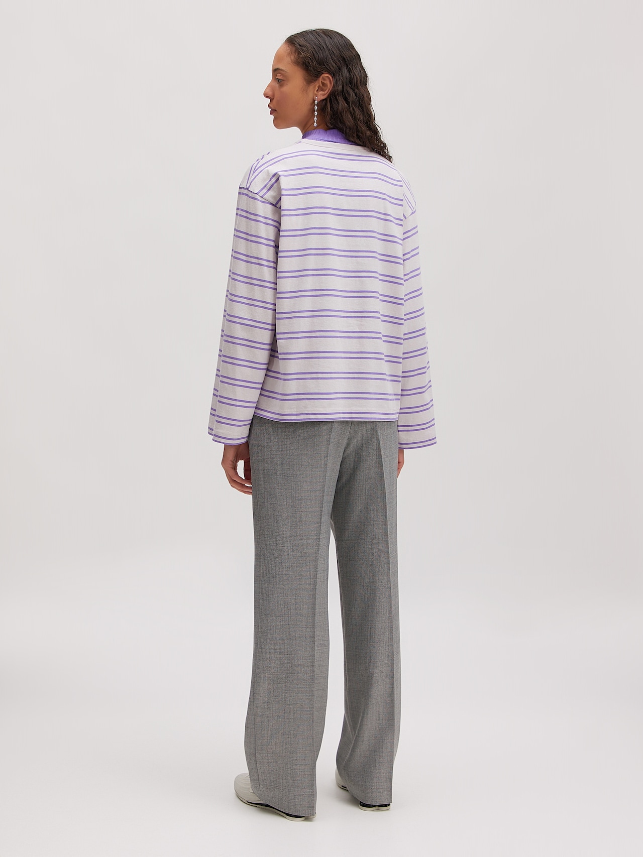 EDITED Shirt 'Verlee' Lila