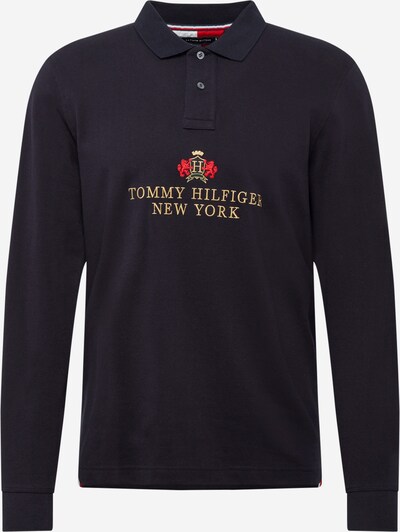 TOMMY HILFIGER Shirt in sand / dunkelblau / rot, Produktansicht