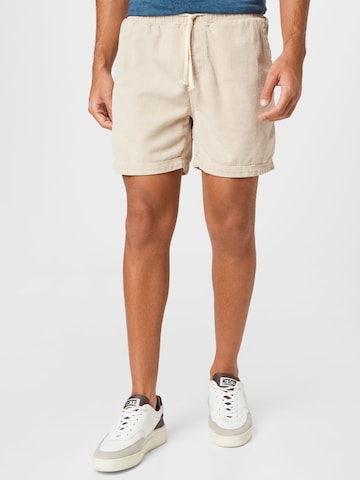 BDG Urban Outfitters Regular Shorts in Beige: predná strana