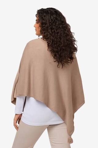 Ulla Popken Cape in Bruin