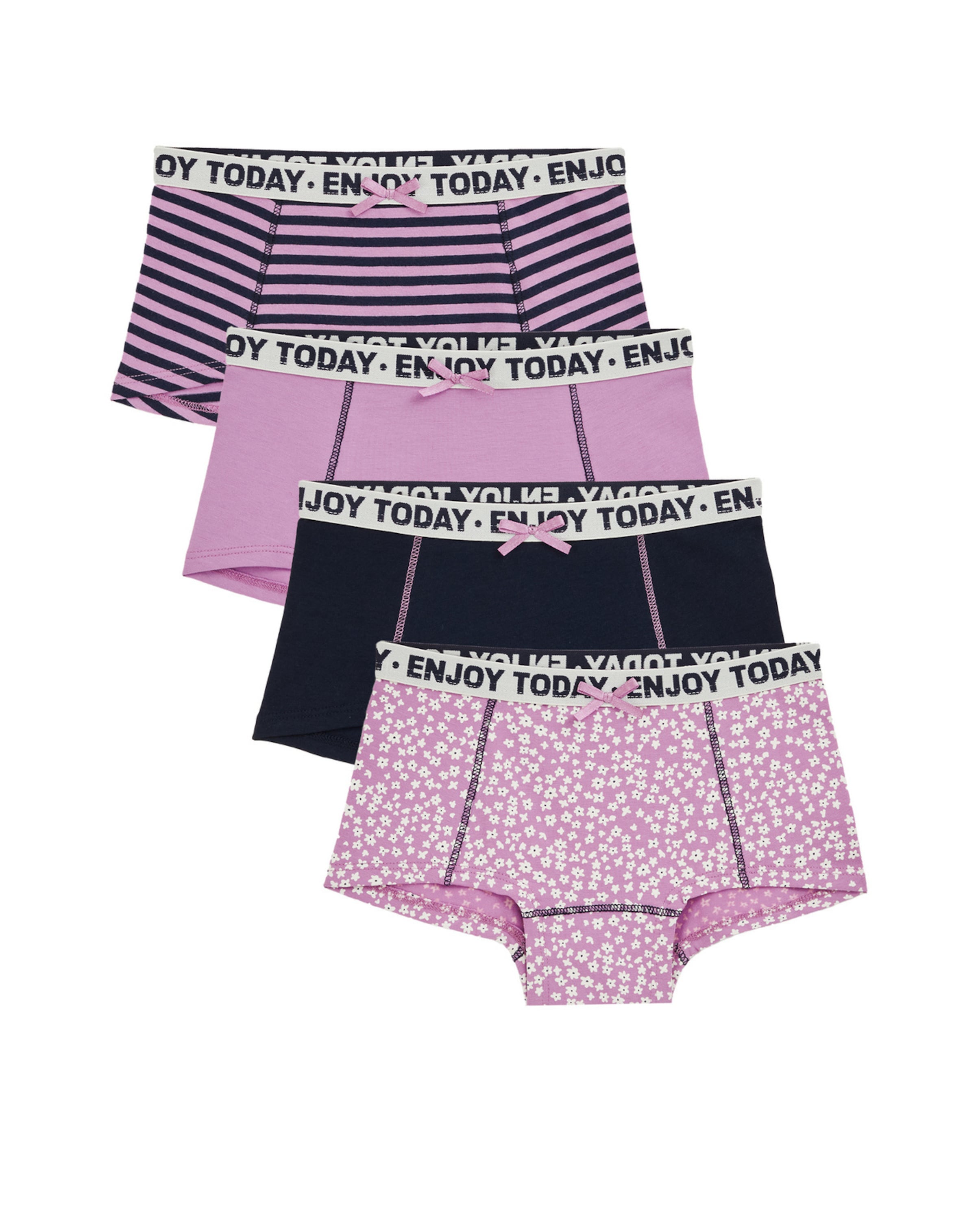 WE Fashion Aluspüksid, värv lilla: eest vaates