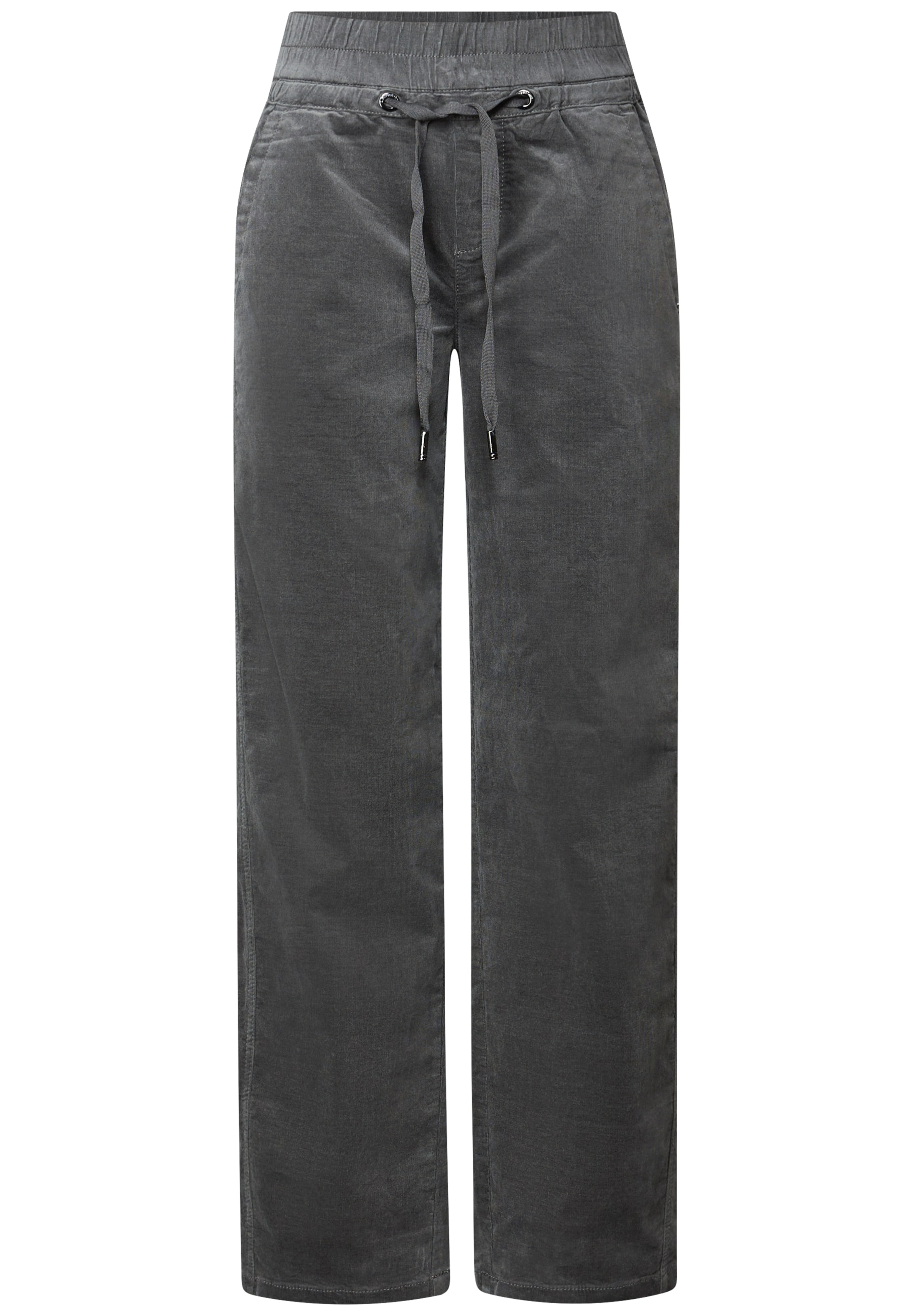 STREET ONE Pants 'Bonny' in Grey: front
