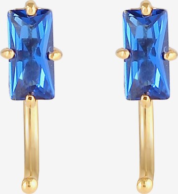 Boucles d'oreilles ELLI PREMIUM en bleu : devant