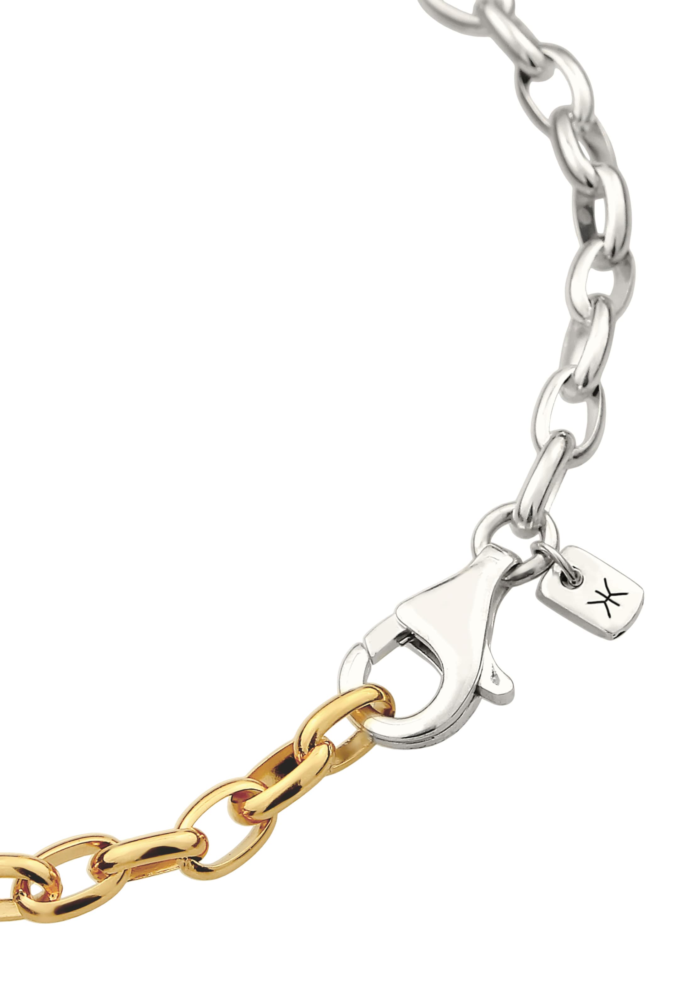 Bracelet 'Bi-Color' KUZZOI en or