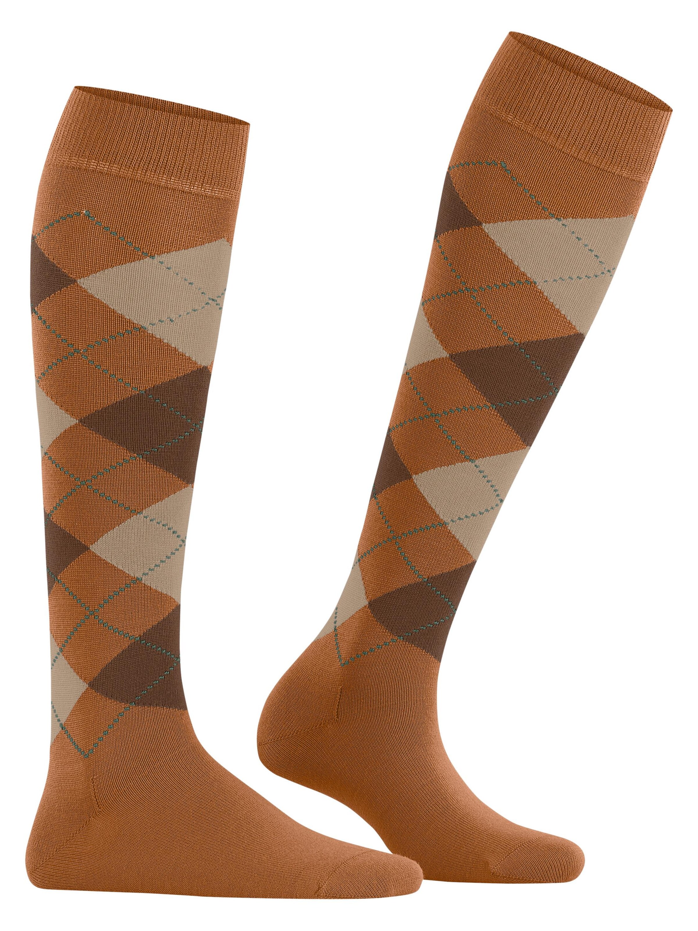 BURLINGTON Overknee Strümpfe 'Marylebone'‌‌‌‌ in Braun