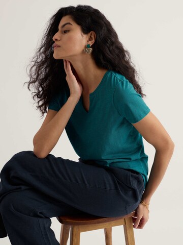 Seasalt Cornwall T-Shirt 'Kellow' in Grün