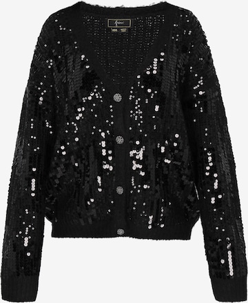 faina Knit cardigan in Black: front