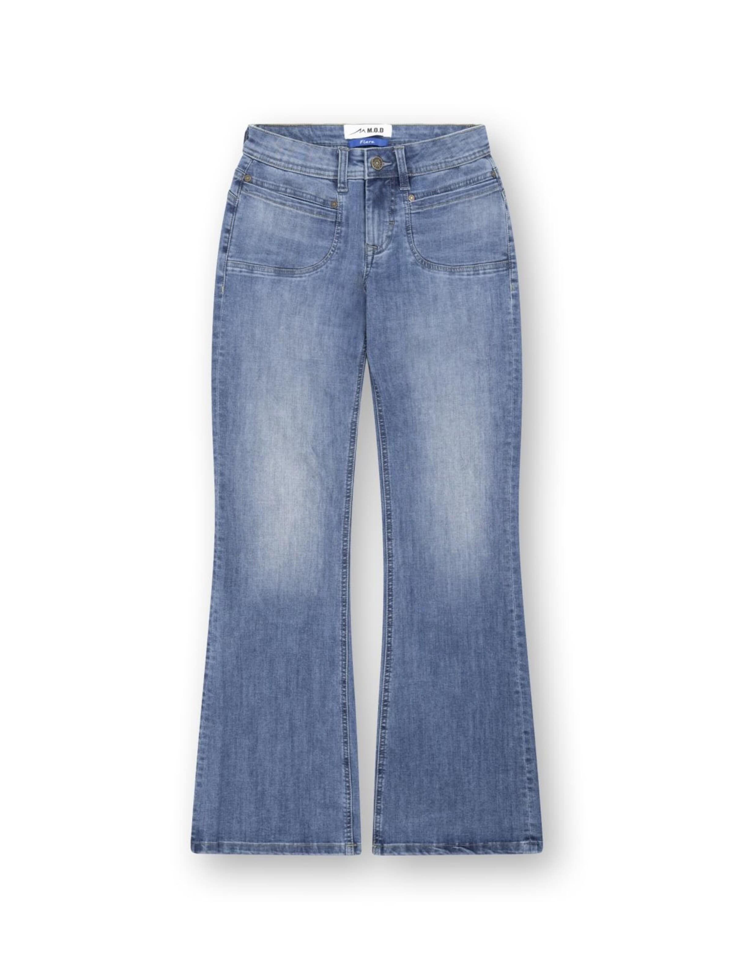 M.O.D MIRACLE OF DENIM - Pierna ancha Vaquero en azul