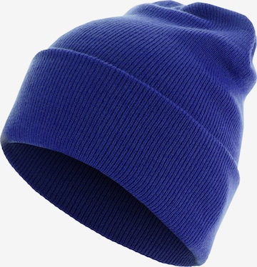 MSTRDS Beanie in Blue: front