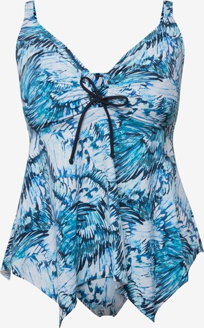 Ulla Popken Swimsuit in Blue: front