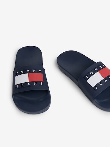 Tommy Jeans - Sapato aberto 'Essential' em azul