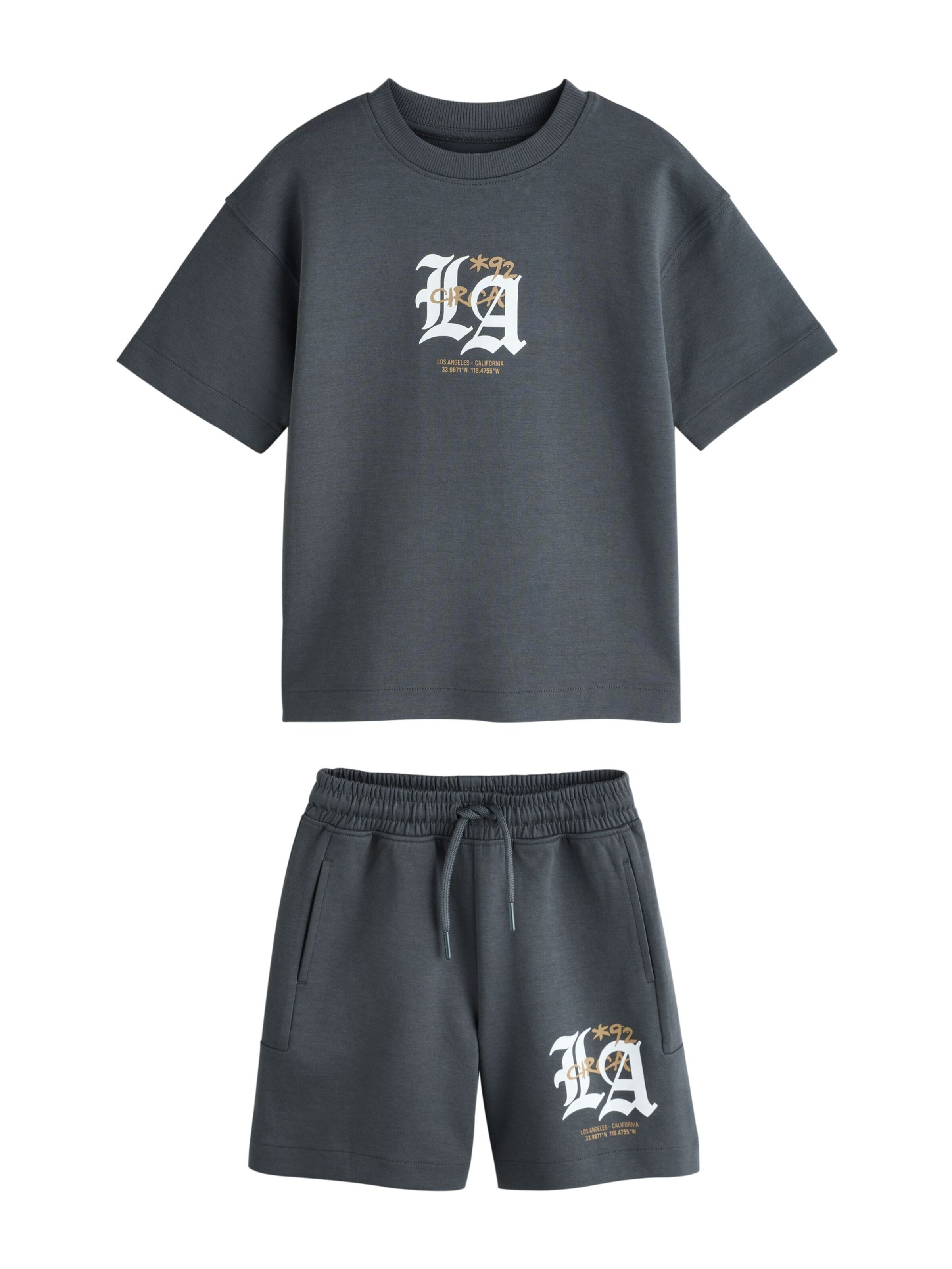 Next Set in Grijs: voorkant