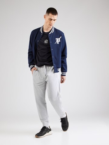 ARMANI EXCHANGE Tapered Trousers in Grey