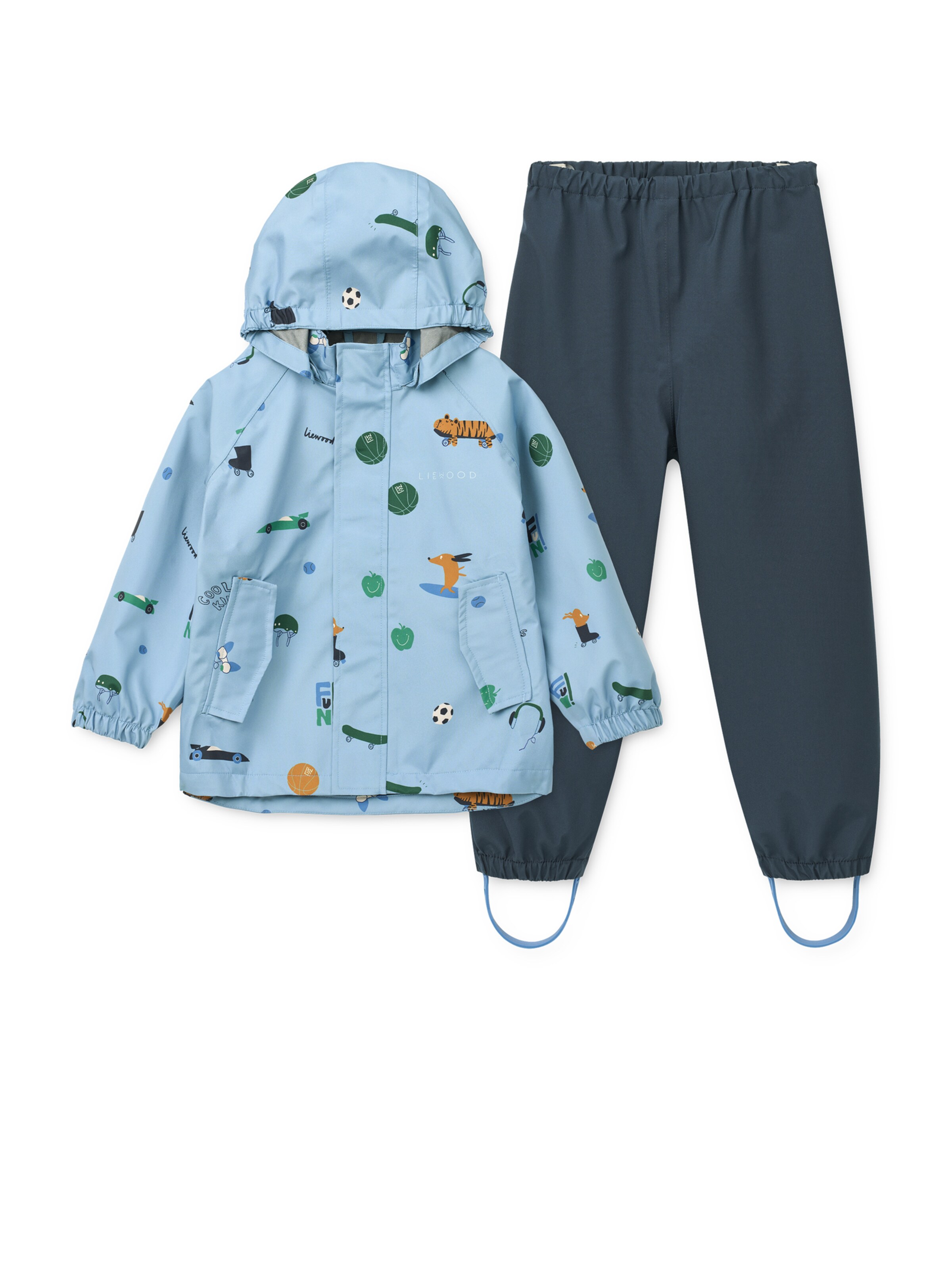 Liewood Funktsionaalne ülikond 'Pedia', värv sinine: eest vaates