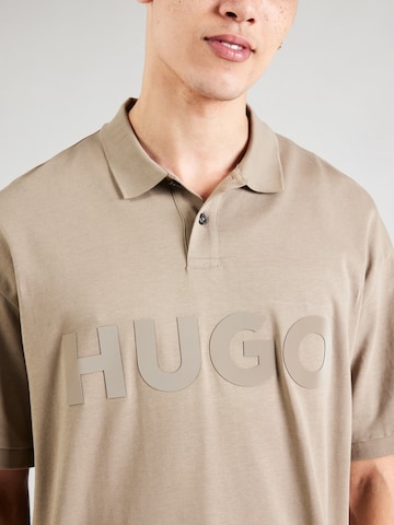 HUGO Shirt 'Doniee' in Brown