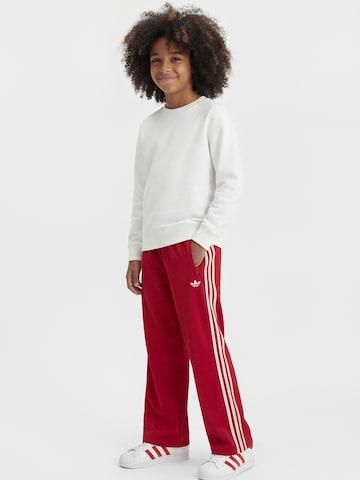 ADIDAS ORIGINALS Свободный крой Штаны 'FIREBIRD TP' в Красный: спереди