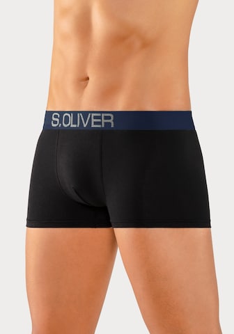 s.Oliver Boxershorts 'Hipster' in Schwarz