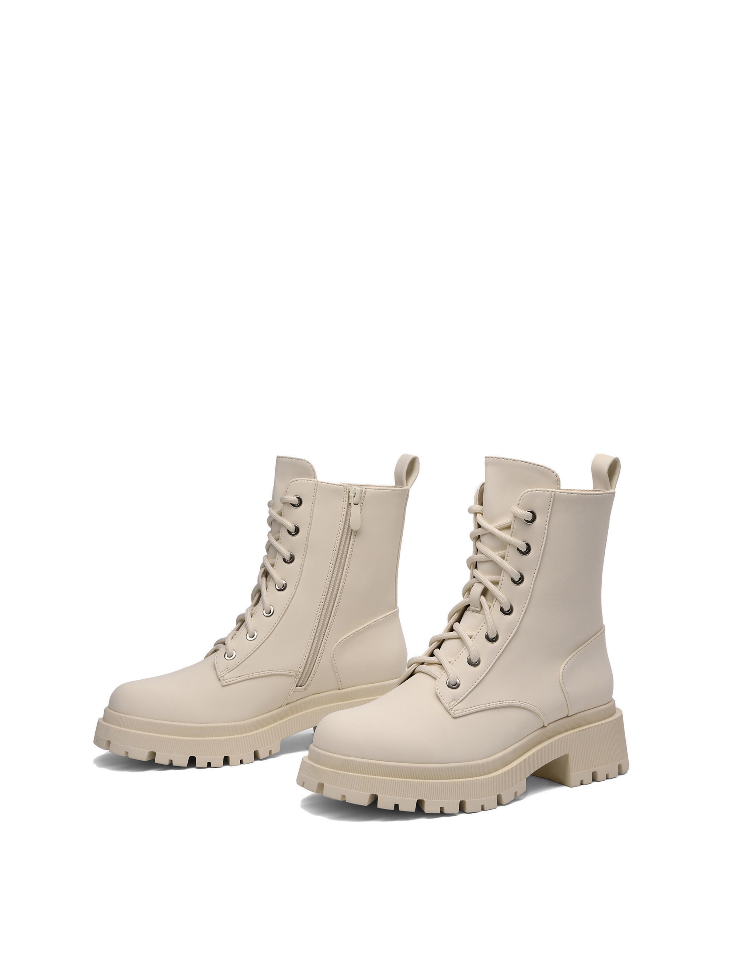 Bottines à lacets Dream Pairs en beige
