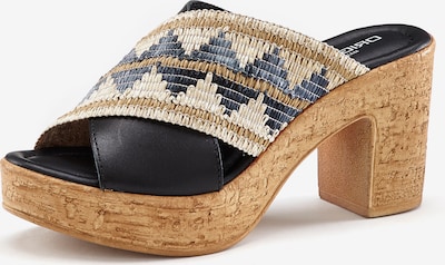 LASCANA Mules in Beige / Black / White, Item view