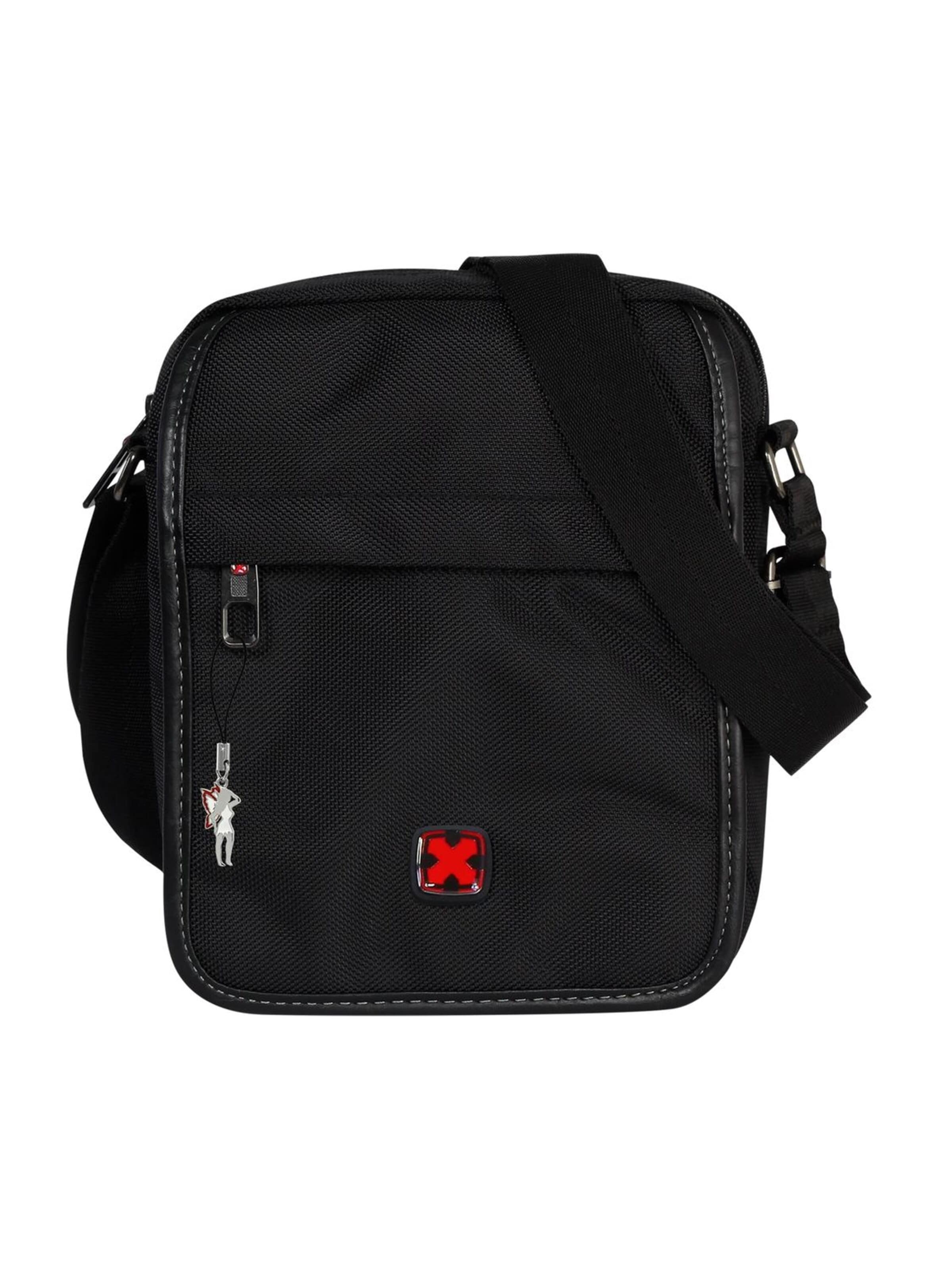 Travel N Meet - Bolso de hombro en negro