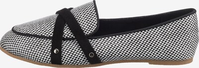 Inselhauptstadt Slipper in schwarz / weiß, Produktansicht