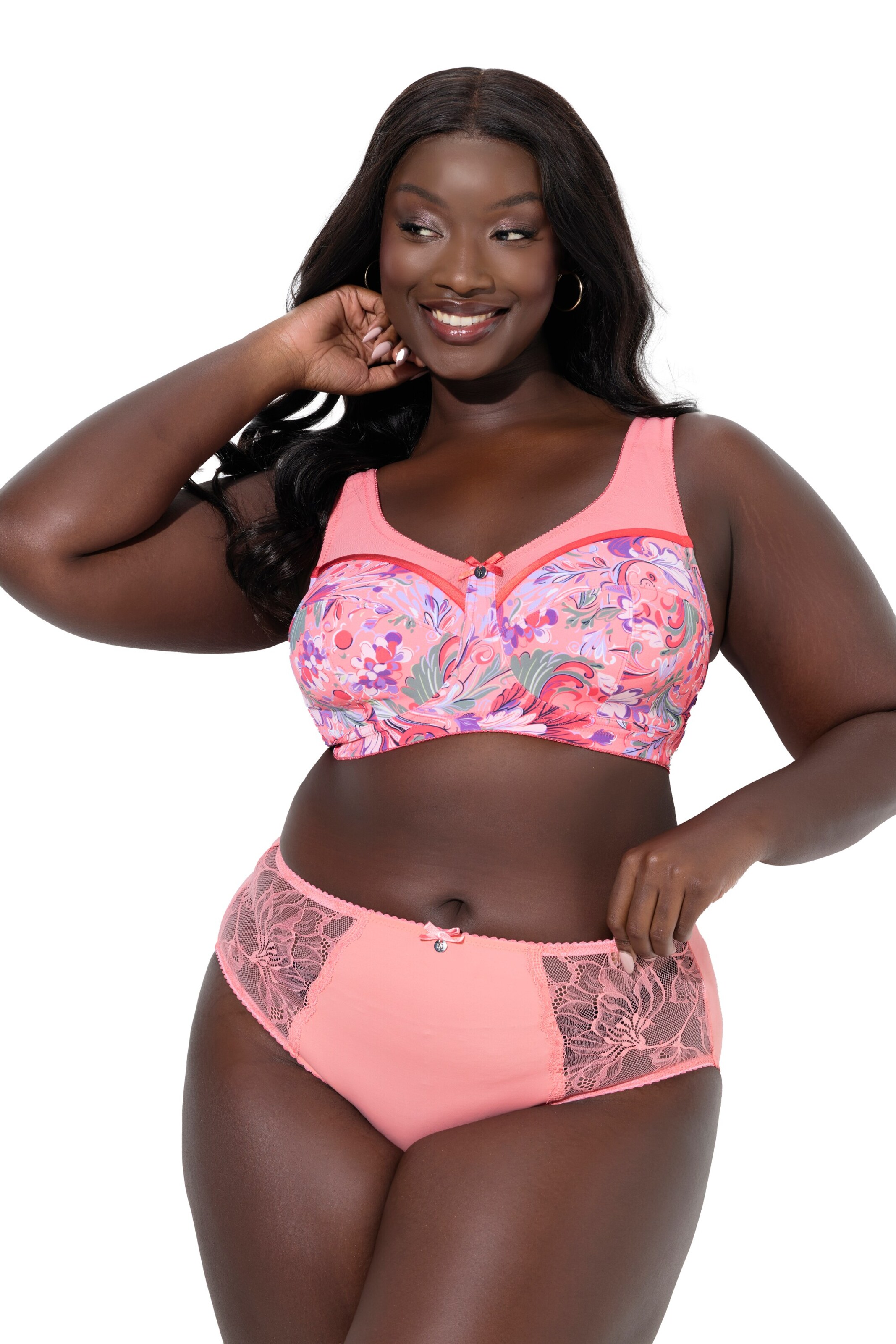 Ulla Popken Slip in Pink: Vorderseite