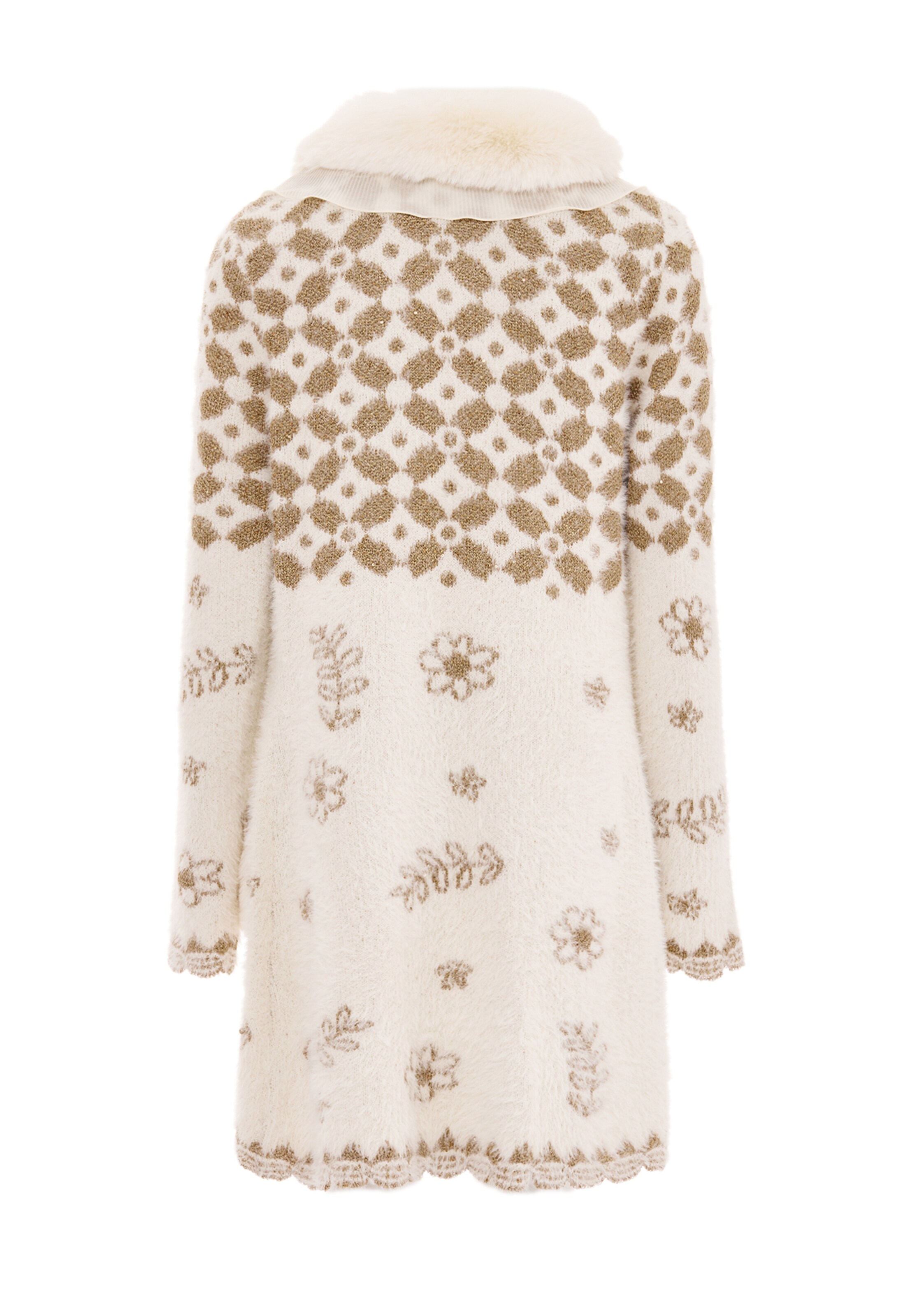 faina Kardigán - Biela