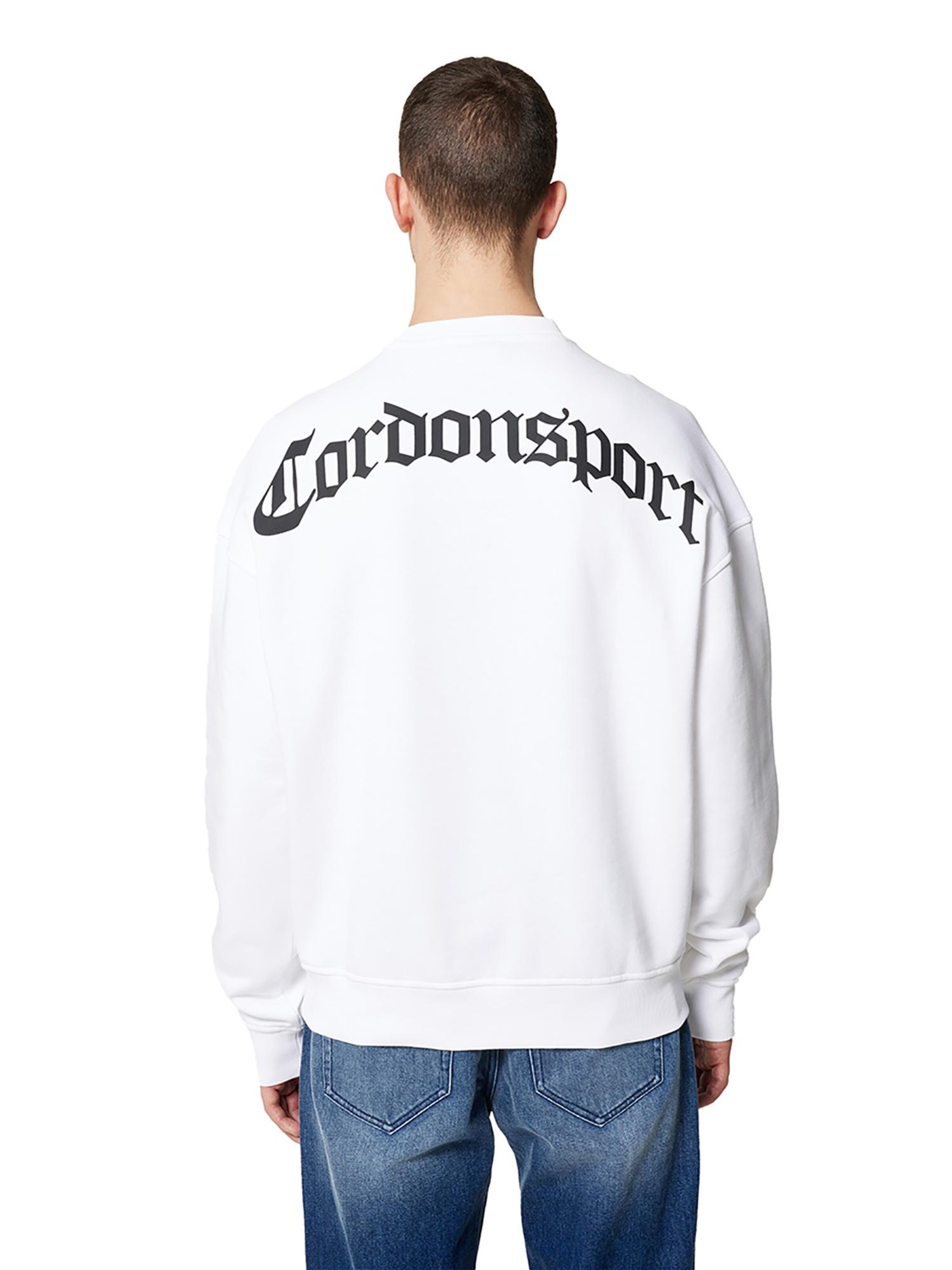 Cordon Sport Sweatshirt 'Core' in White