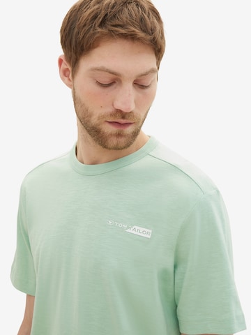 TOM TAILOR Shirt in Groen