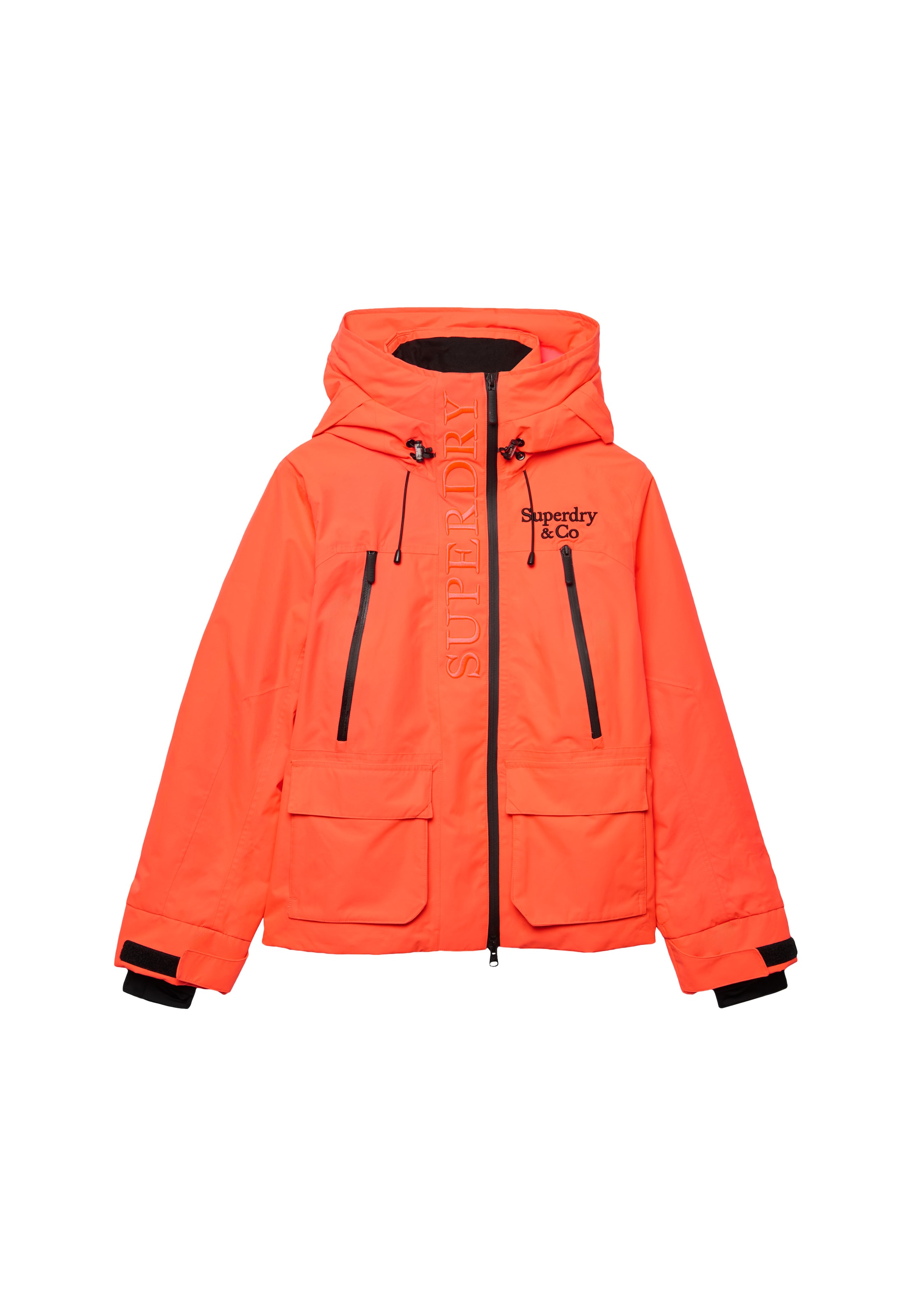 Superdry & Co Sportjas 'Ultimate Freestyle' in Rood: voorkant
