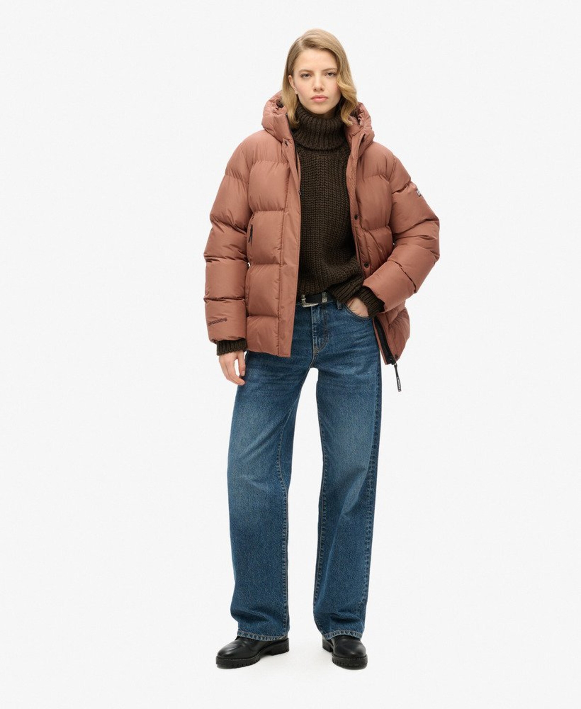 Veste d’hiver Superdry en marron