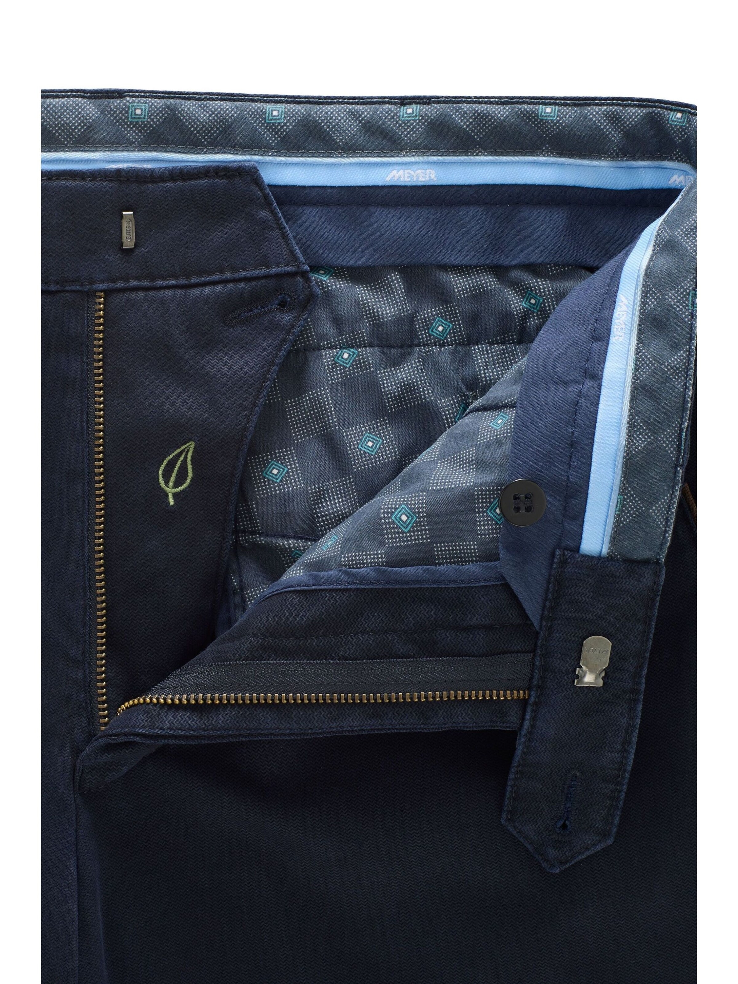 Regular Pantalon chino 'NEW YORK' MEYER en bleu