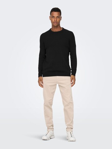 Pullover di Only & Sons in nero