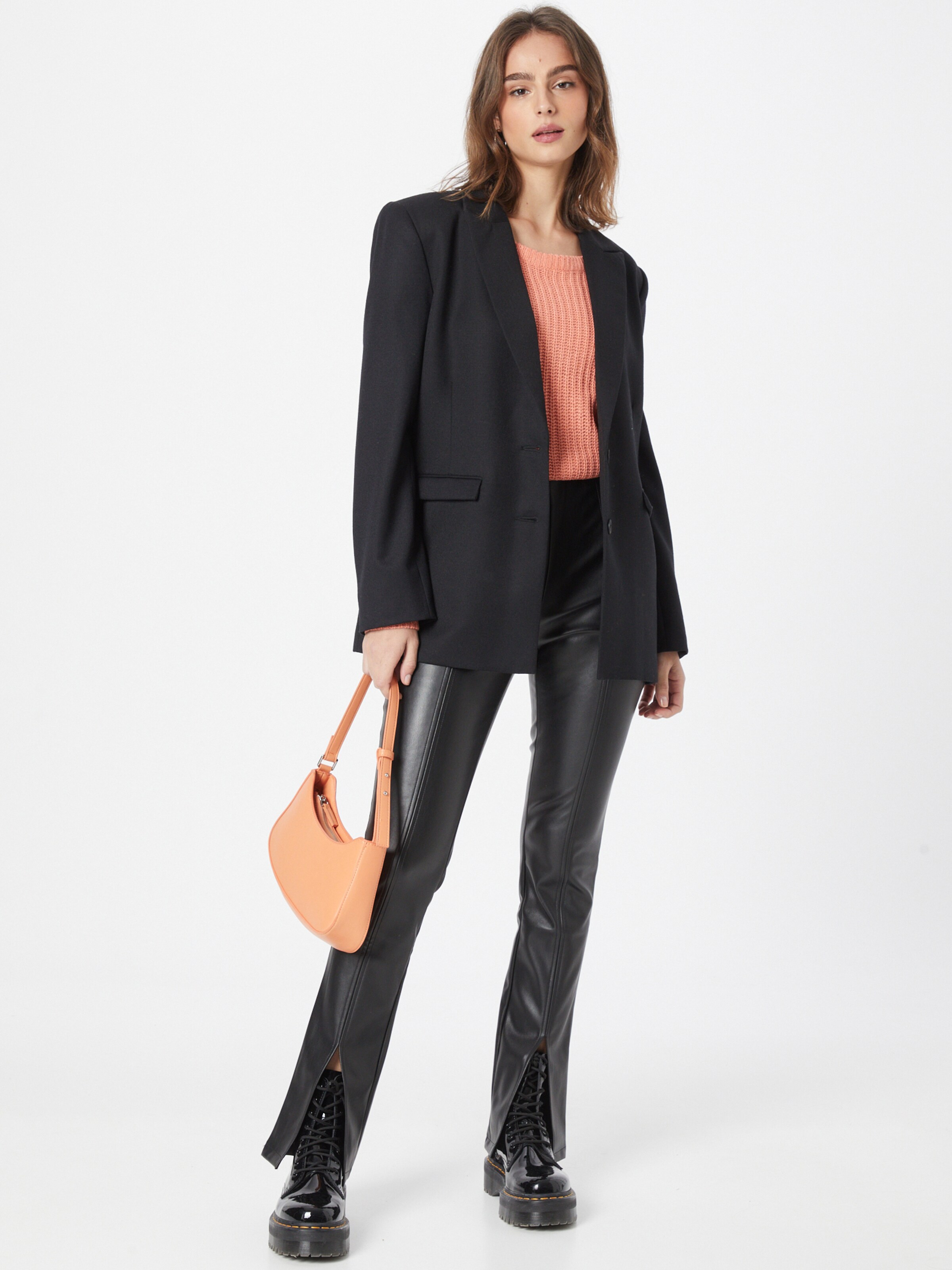 Frauen Große Größen Missguided Pullover 'OPHELITA' in Apricot - RN85455 Frauen Große Größen Missguided Pullover 'OPHELITA' in Apricot - RN85455