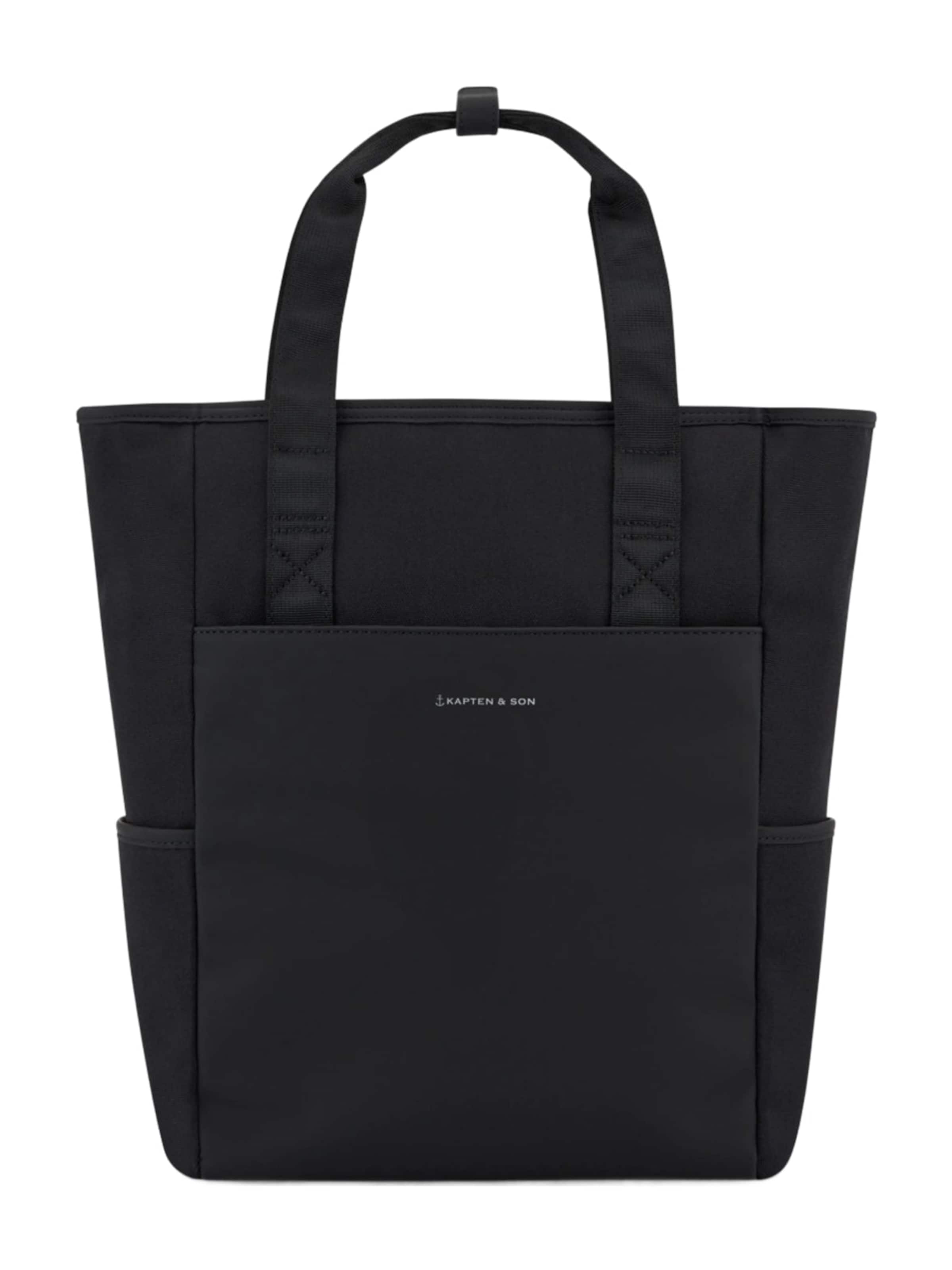 Sac à dos 'Lindby' Kapten & Son en noir : devant