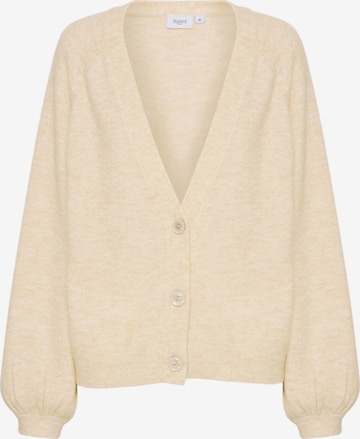 SAINT TROPEZ Cardigan 'Garbie' i beige: forside