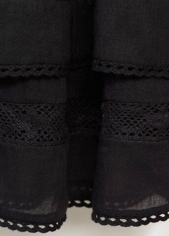 MANGO TEEN Rock 'Hug' in Schwarz