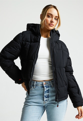 Zavetti Canada W GUILIA CROPPED PUFFER JACKET ' ' in Schwarz