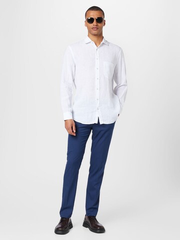 OLYMP Klasický střih Košile – bílá