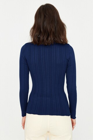 Trendyol Knit cardigan in Blue